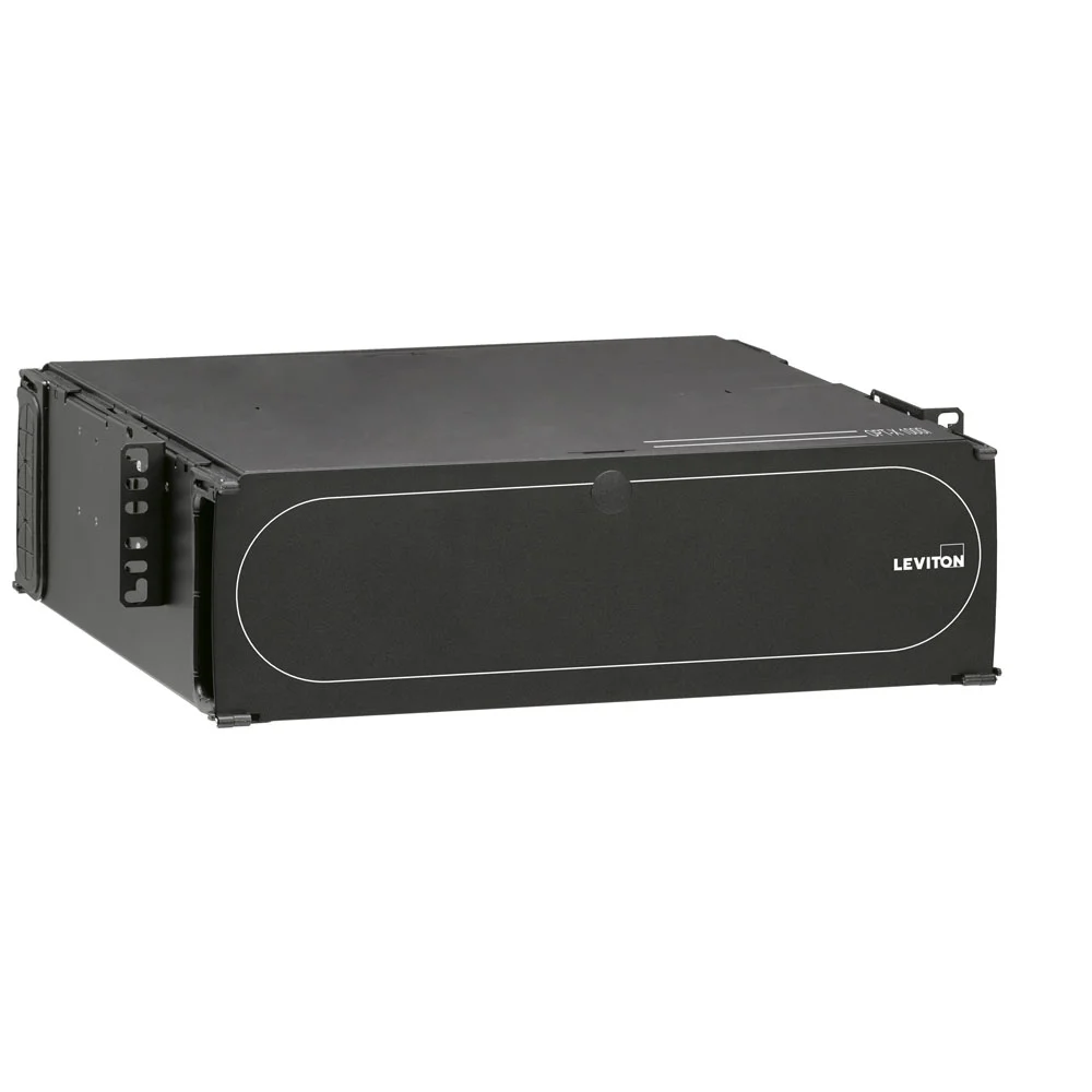 Rack Mount Fiber Optic Enclosure, 16 ga Steel