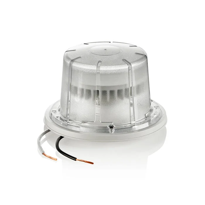 LED Ceiling Keyless Lampholder with GU24 LED Lamp and Guard, 10 W Lamp, 120 VAC, GU24 LED Lamp