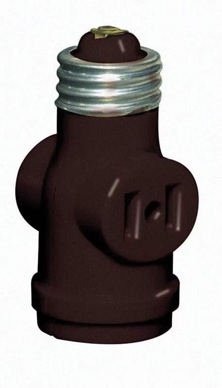Adapter 2Out Keyless Brn