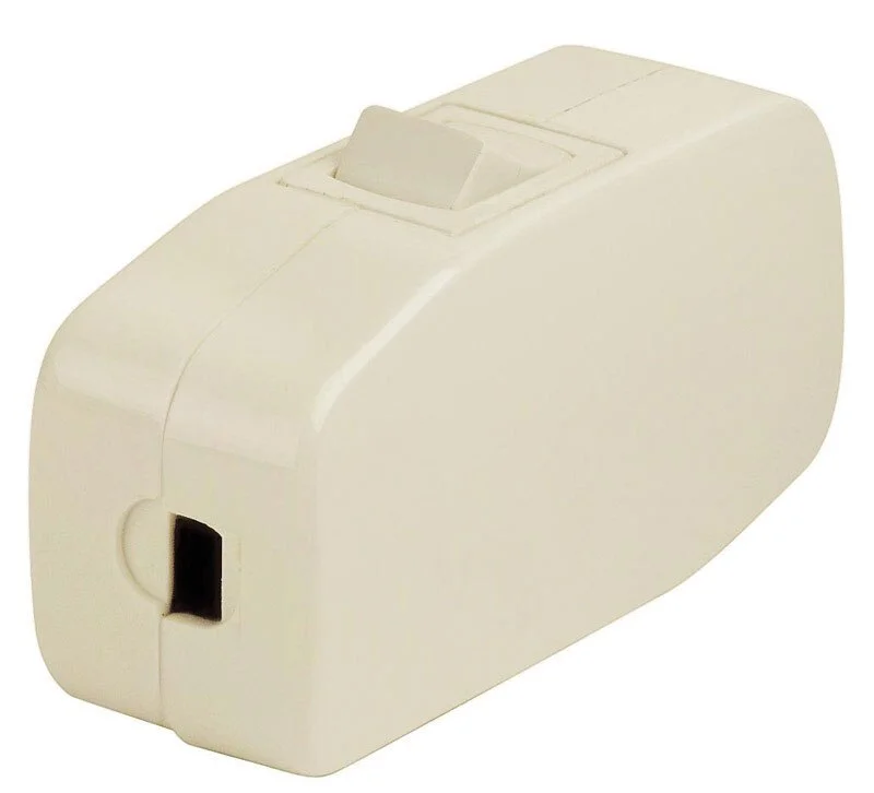Lamp Cord Switch 125 V, Ivory