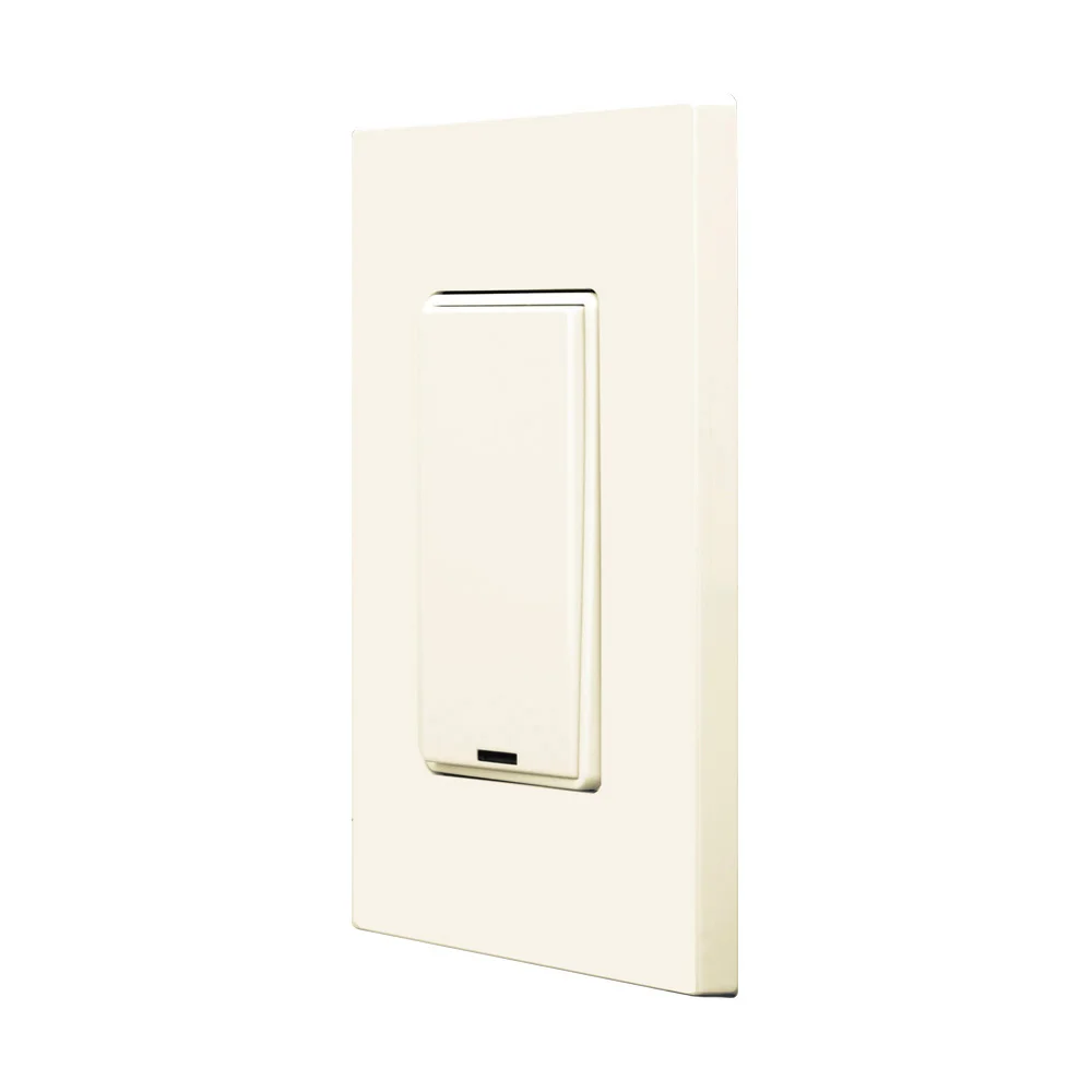 Digital Switch Color Change Kit, 1 Button, 32 to 131 Deg F Ambient Temp, 0 to 90% Non-Condensing Ambient Humidity, Ivory