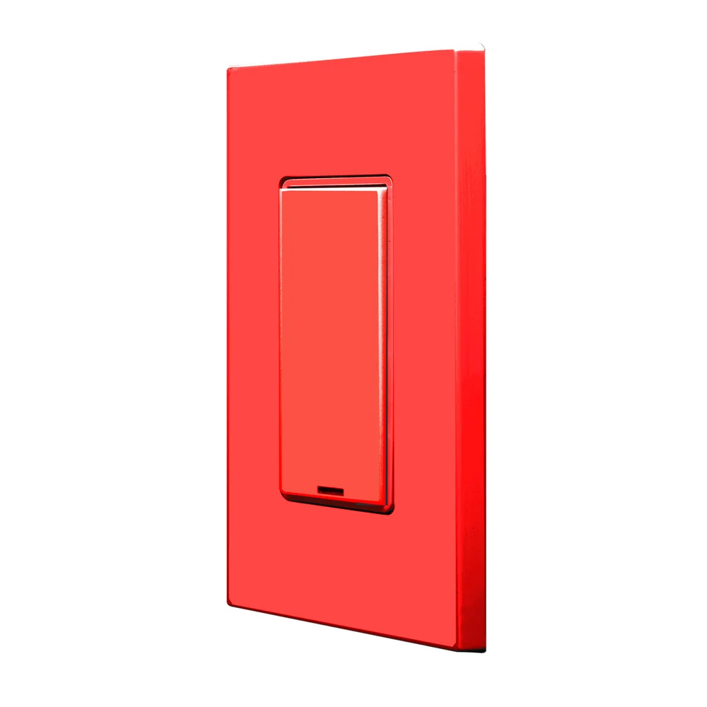 Digital Switch Color Change Kit, 1 Button, 32 to 131 Deg F Ambient Temp, 0 to 90% Non-Condensing Ambient Humidity, Red