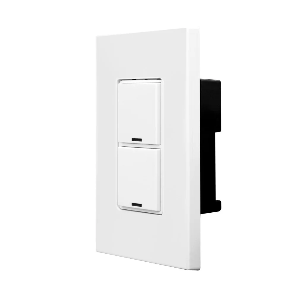 Digital Switch Color Change Kit, 2 Button, 32 to 131 Deg F Ambient Temp, 0 to 90% Non-Condensing Ambient Humidity, White