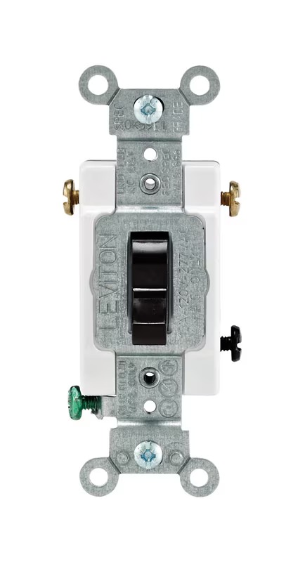 Switch Comm 3Way 15A Brn