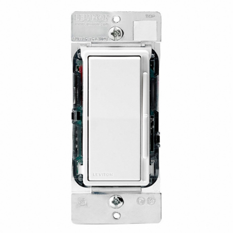 LEVITON DSH06-70Z Lighting Di mmer, Fluorescent, 1-Pole/3-Way, 277V AC, 6A | CR9HBG 791EA7