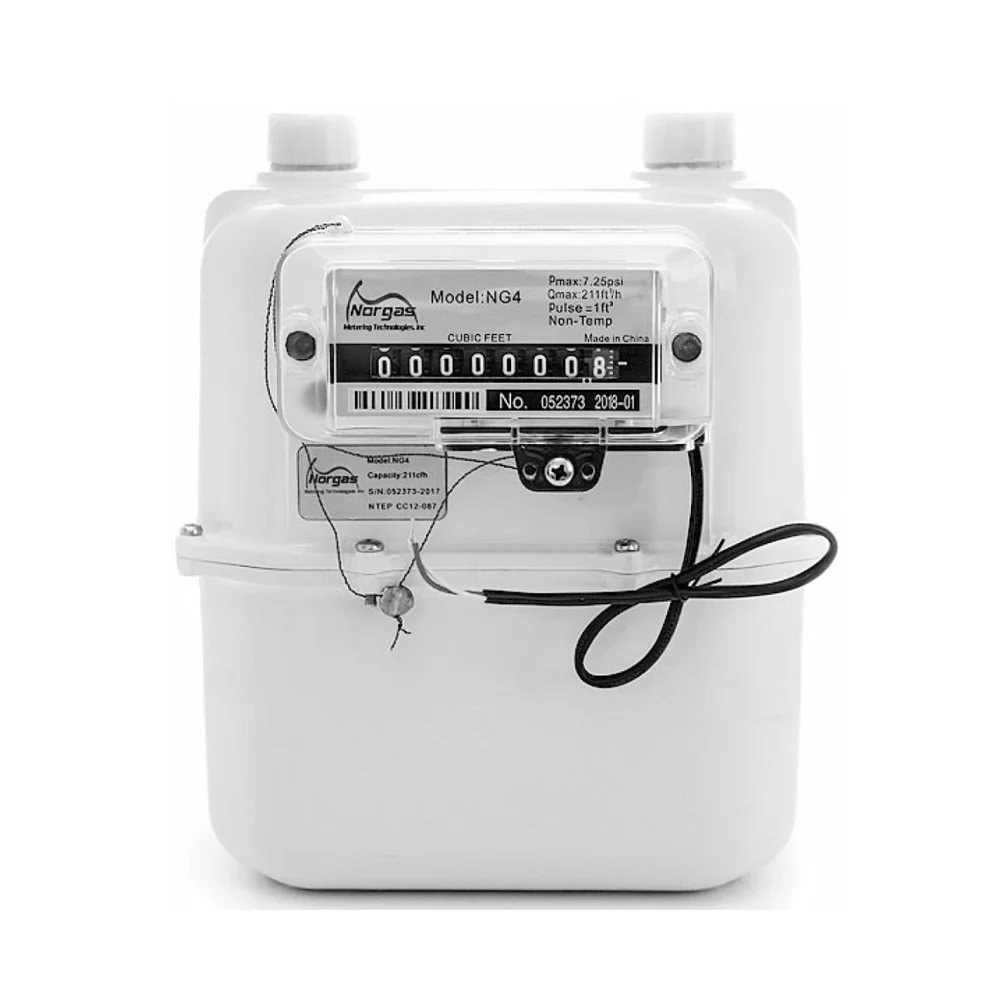 Gas Submeter, 200 CFH, Pulse Output