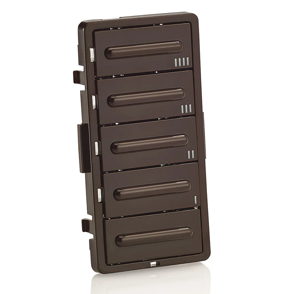 Timer Color Change Kit, 0 to 40 Deg C, For Use With 5-Button Timer, Brown, 1 Gang
