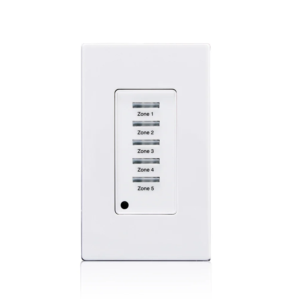 Low Voltage Pushbutton Station, 24 VDC, White, Low Voltage Switch, 1 Gang