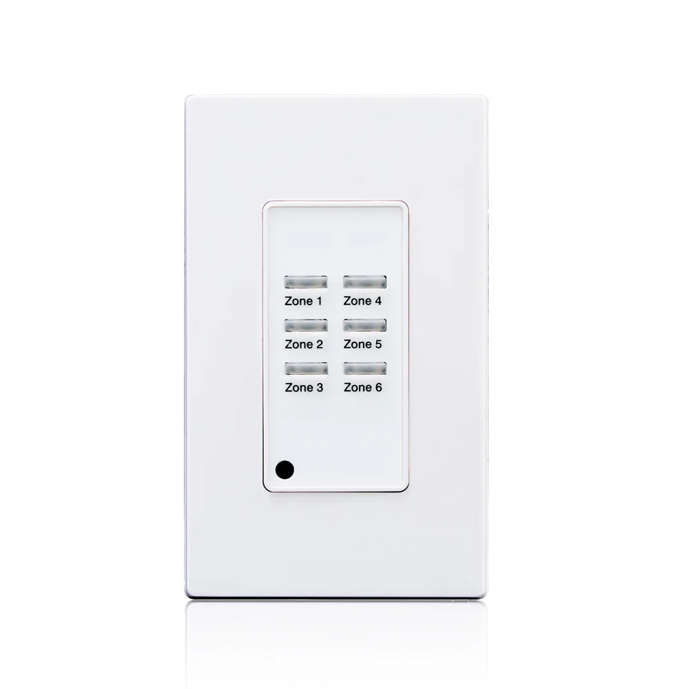 Low Voltage Pushbutton Station, 24 VDC, White, 1 Gang