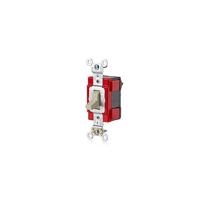 Toggle Switch, 3-Way, 120/277 VAC, 20 A, 1/2 HP
