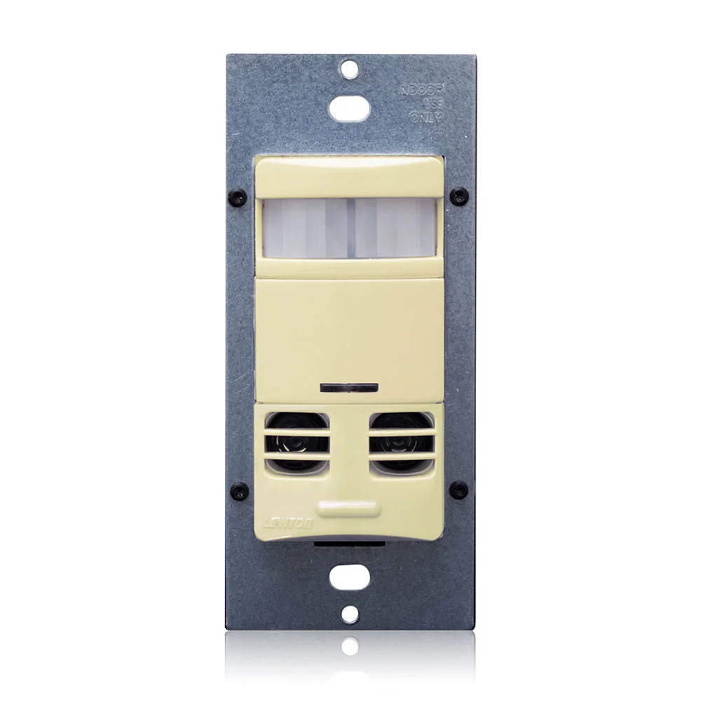 Wall Mount Occupancy Sensor, 120/230/277 VAC, Multi-Technology Sensor, Ivory, Wall Mounting, 1 Pole