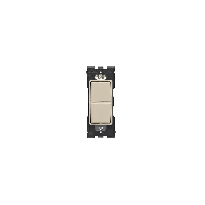 Combination Switch, 15 A, 120/277 VAC, 1 Pole, 4 Way