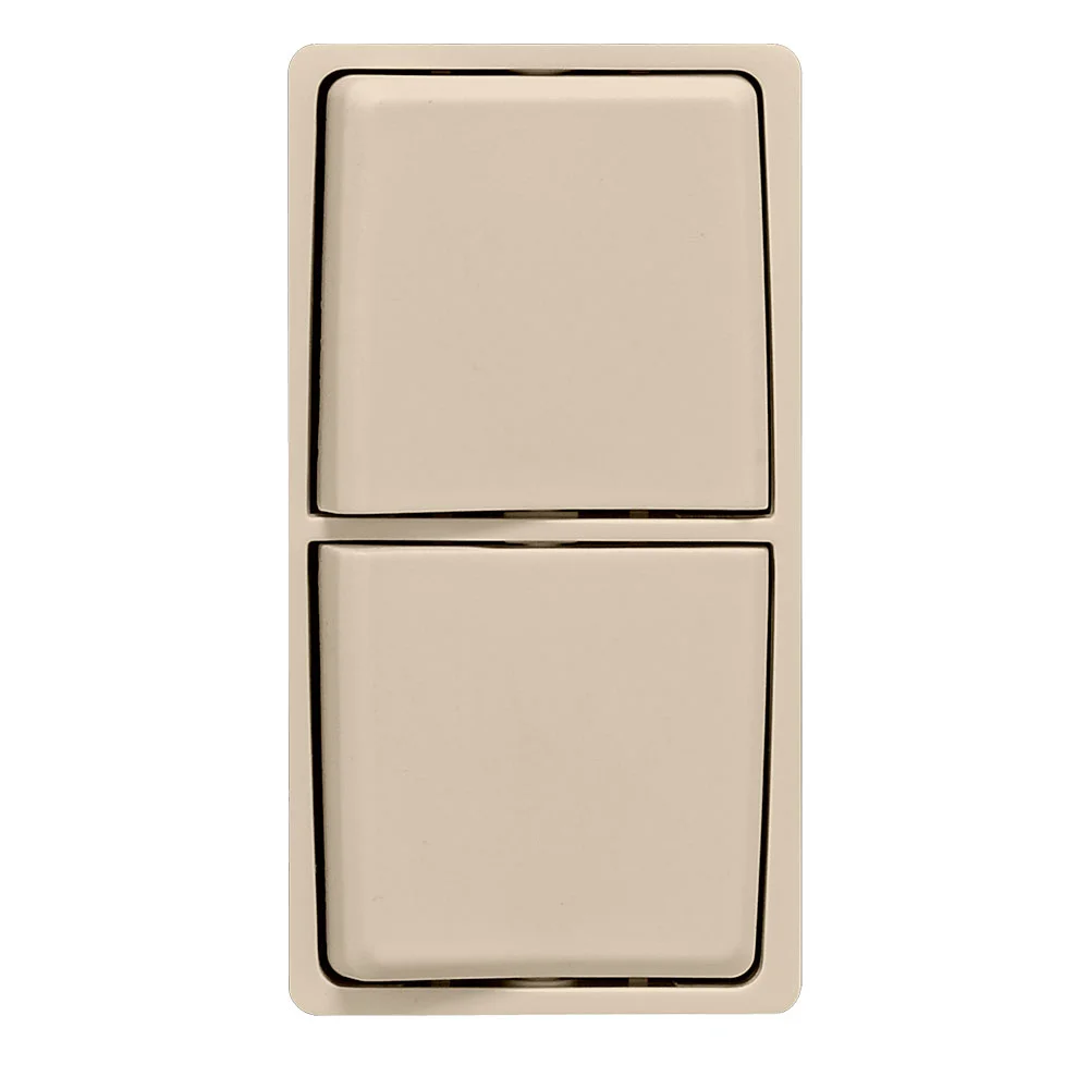 Snap-On Color Change Kit, For Use With RE634 Combination Switch, Wallplate Mount, Navajo Sand
