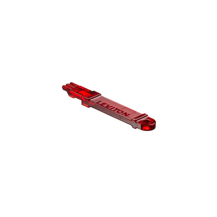 Secure RJ Extraction Tool, Polycarbonate, Red