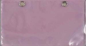 LEWISBINS CH10LS Card Holder, 7.75 Inch Length, 4.25 Inch Height, 2 Snap, Adhesive | CJ6UHL 6120575