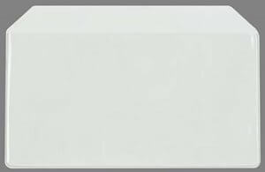 LEWISBINS CH16 Adhesive Card Holder, Notched, 7 Inch Length, 4.25 Inch Height | CJ6UHM 6122404