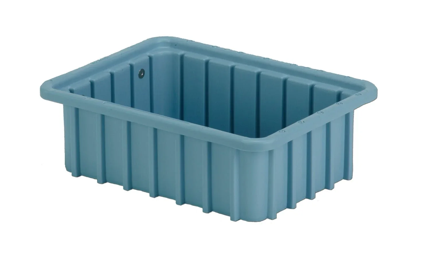 LEWISBINS DC1035 Lt Blue Divider Box Container, 0.11 cu. ft. Volume, 3.5 Inch Height, Light Blue | CJ6UJT