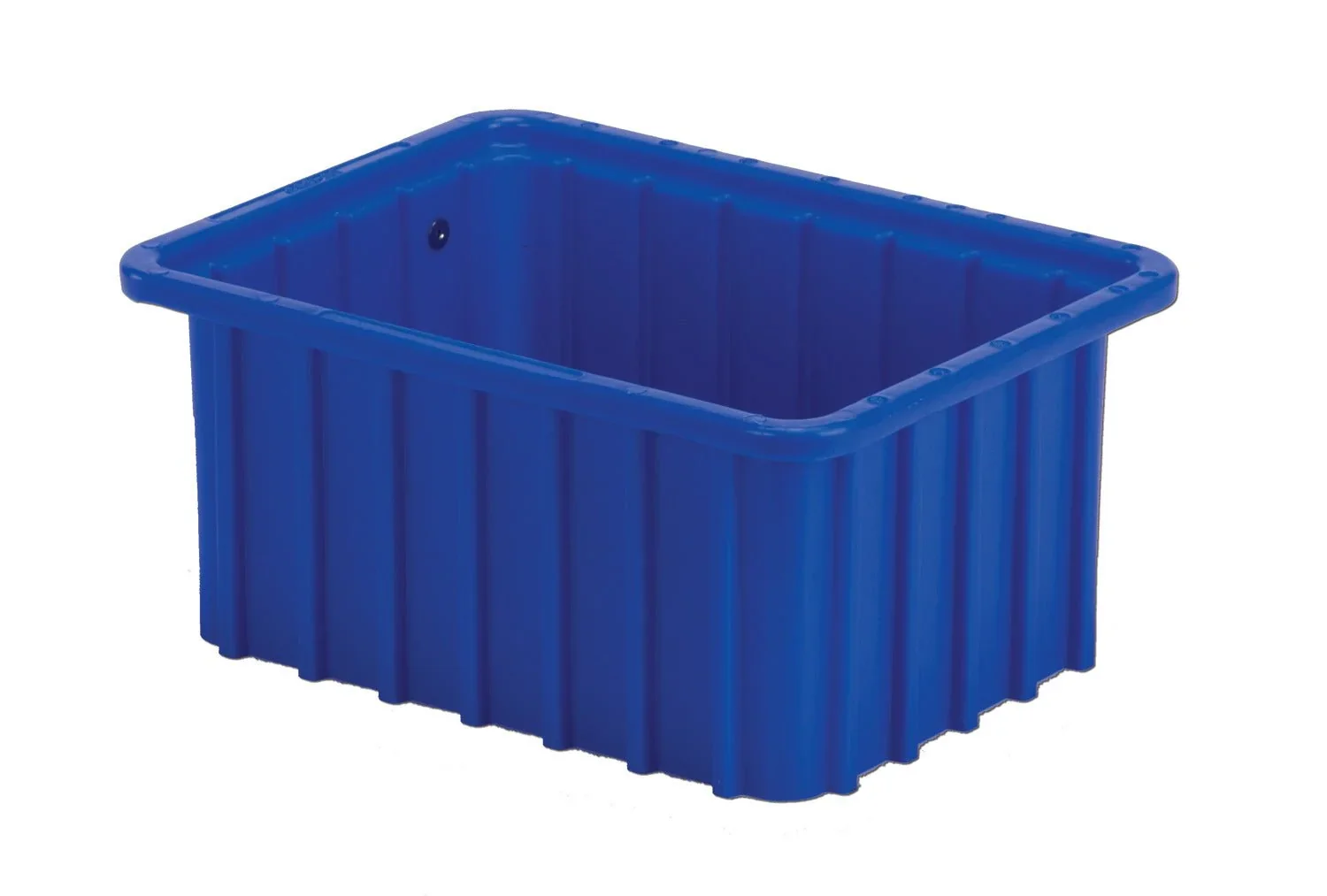 LEWISBINS DC1050 Dark Blue Divider Box Container, 0.16 cu. ft. Volume, 5 Inch Height, Dark Blue | CJ6UKA