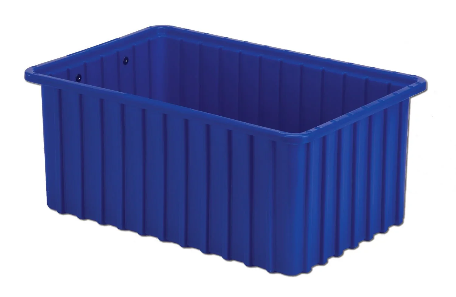 LEWISBINS DC2070 Dark Blue Divider Box Container, 0.51 cu. ft. Volume, 7 Inch Height, Dark Blue | CJ6UKP