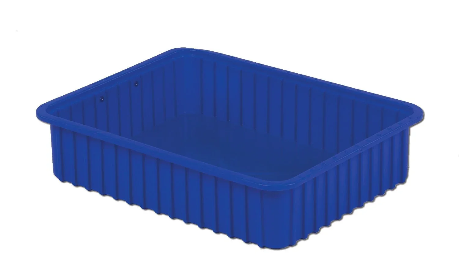 LEWISBINS DC3050 Dark Blue Divider Box Container, 0.79 cu. ft. Volume, 5 Inch Height, Dark Blue | CJ6UKW