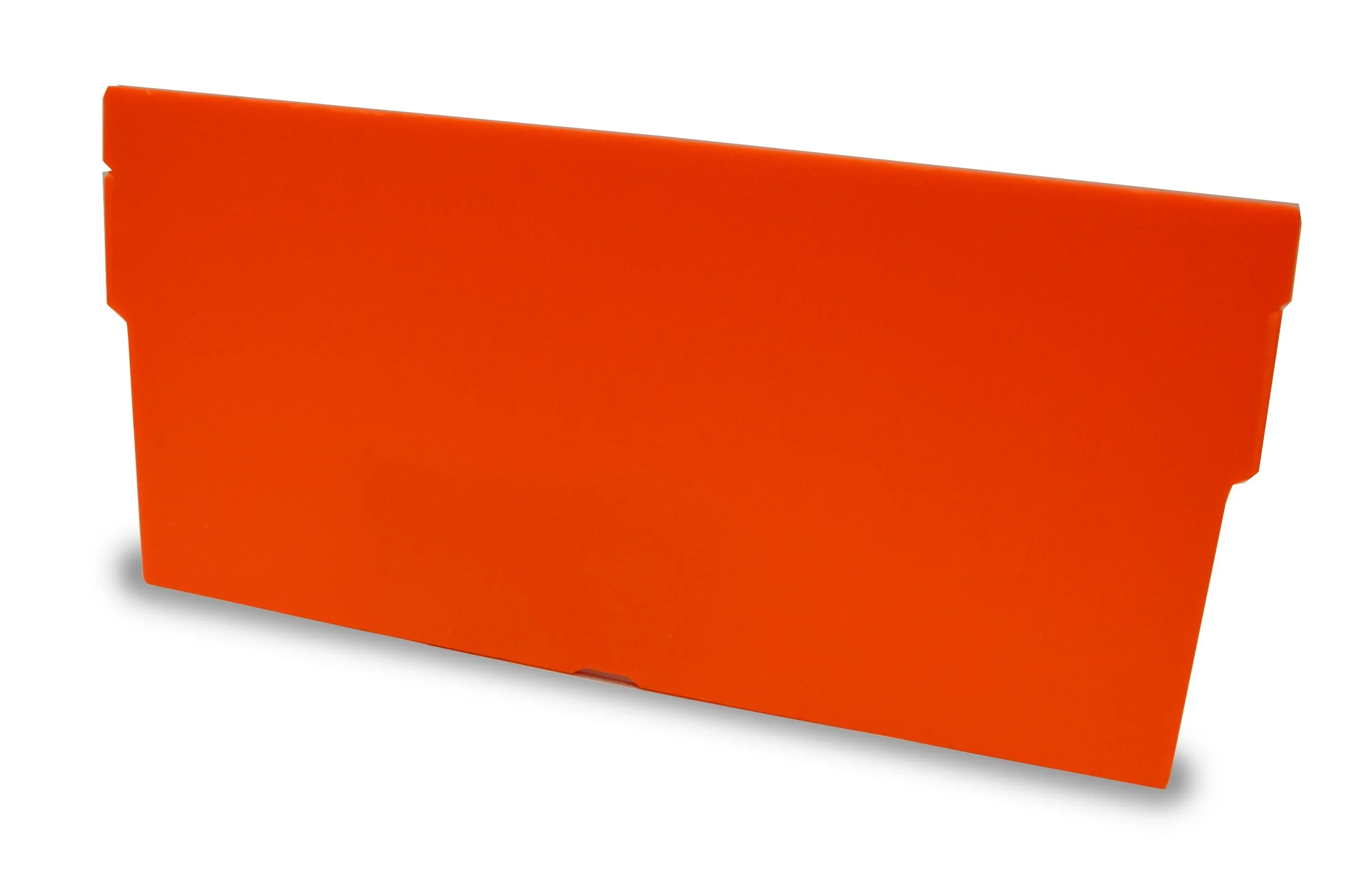 LEWISBINS DVSB8-4 Orange Width Divider for 4 Inch Shelf Bins, Orange | CJ6UPK