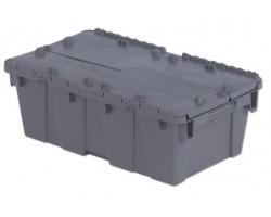 LEWISBINS FP075 Grey Distribution Container, 0.7 cu. ft. Volume, 7.3 Inch Height, Grey | CJ6UPW