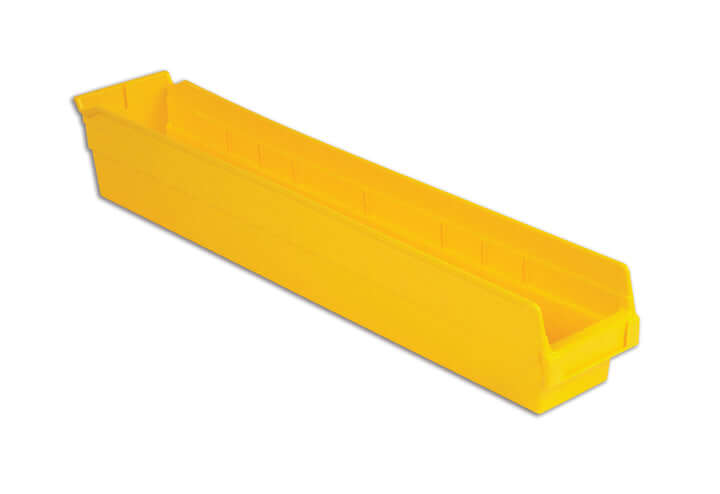 LEWISBINS SB244-4 Yellow