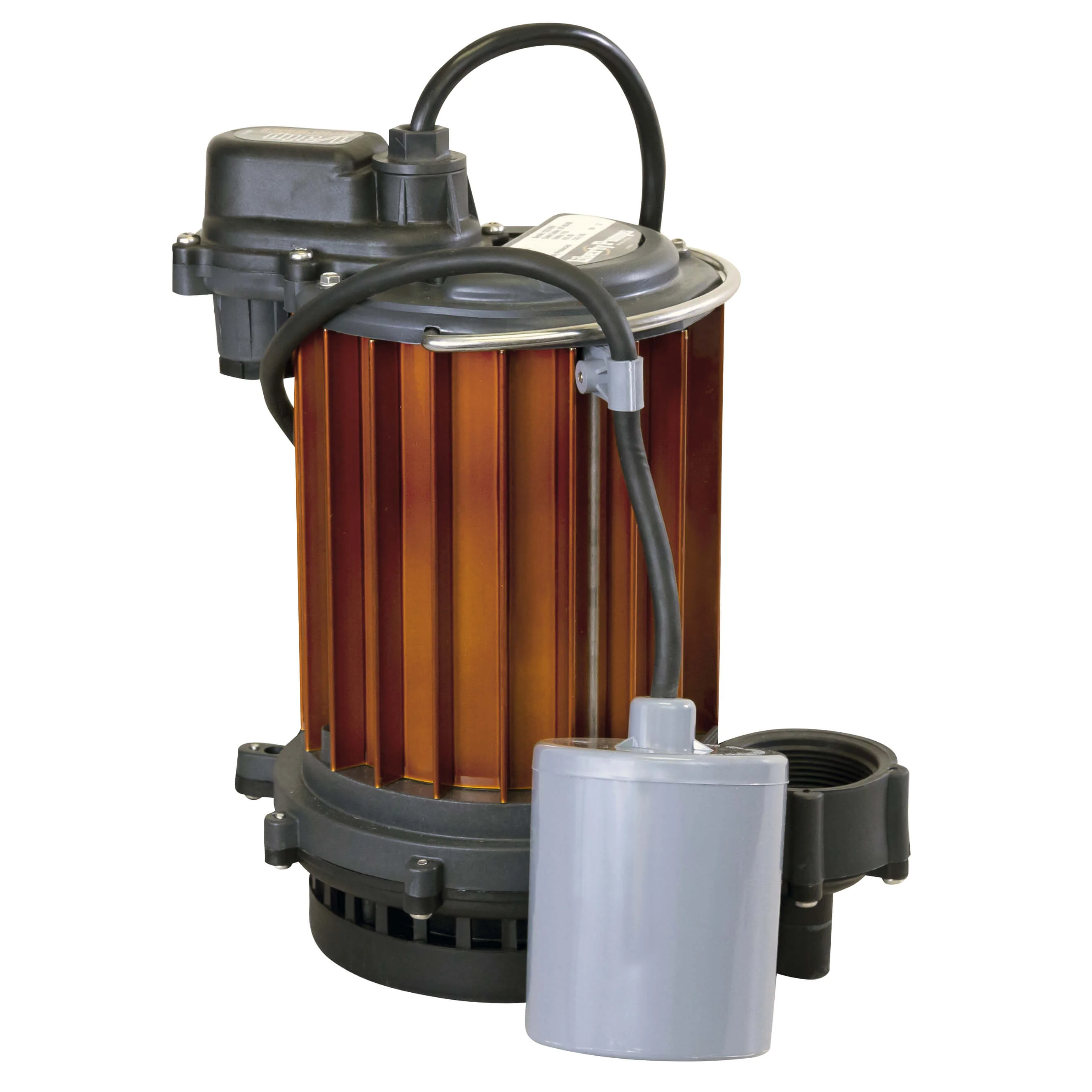 Submersible Sump Pump With Float Switch, Auto, Auto, 0.33 HP, 120 V, 25 Ft. Cord