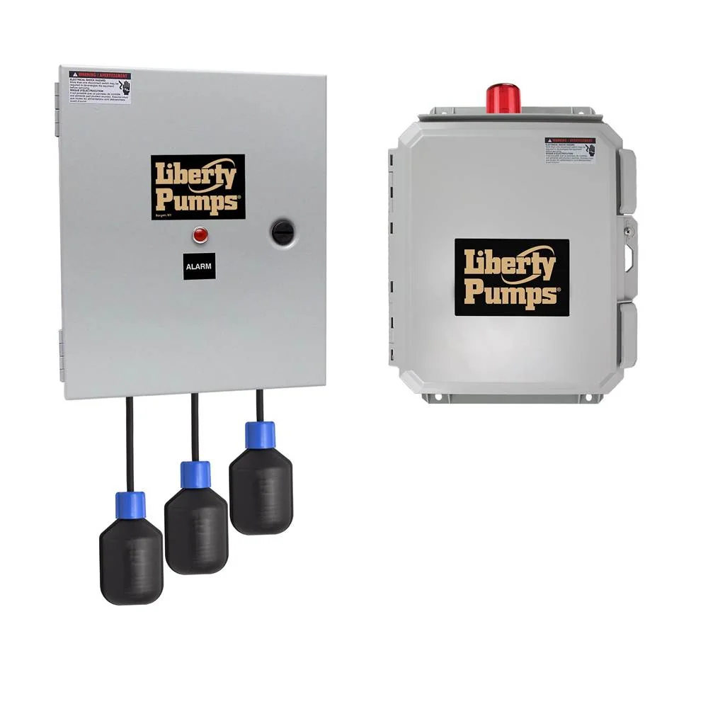 Duplex Control Panel, 208/240/480 V, NEMA 4X, 3 PH, 4 - 6.3 Amp