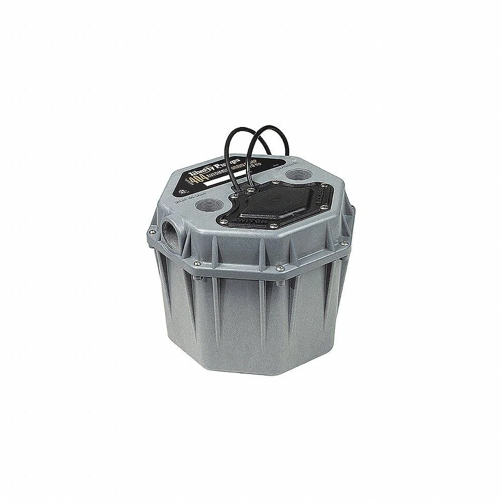 Residential Drain Pump, 0.33 HP, 115 V, 10 Ft. Cord, 2 Inch Connections
