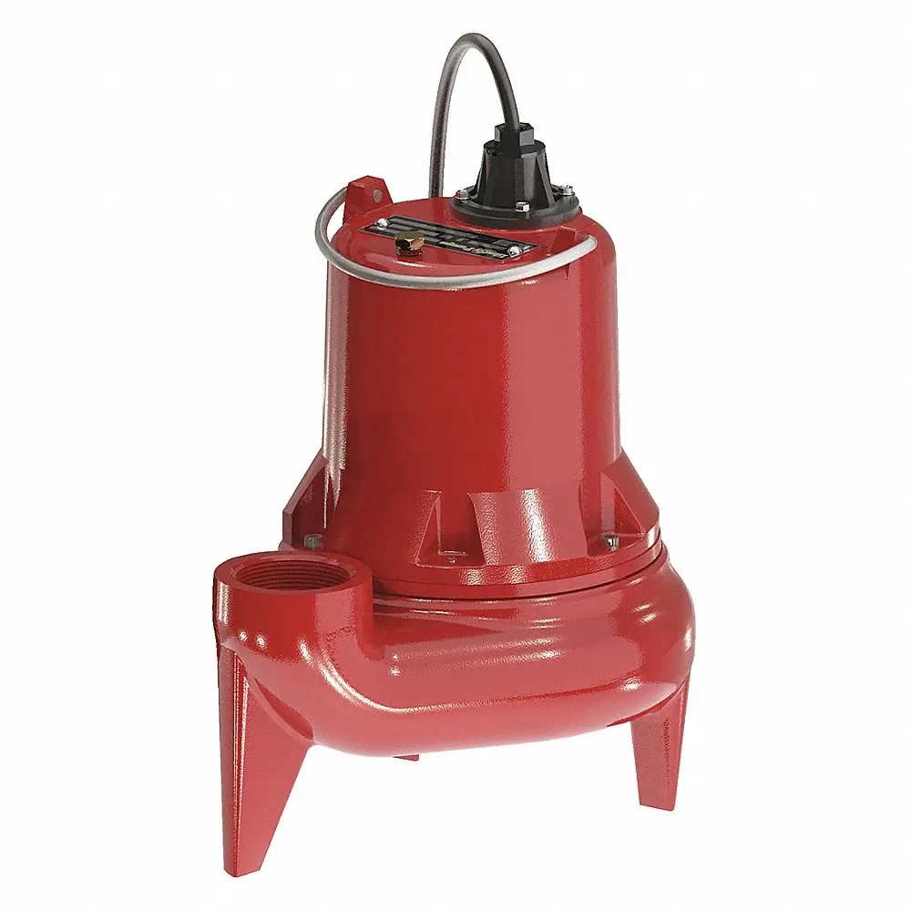 LIBERTY LE41M Sewage Pump, 4/10, 120VAC, 100 Gpm Flow Rate, 2 Inch | CR9JJQ 56KD55