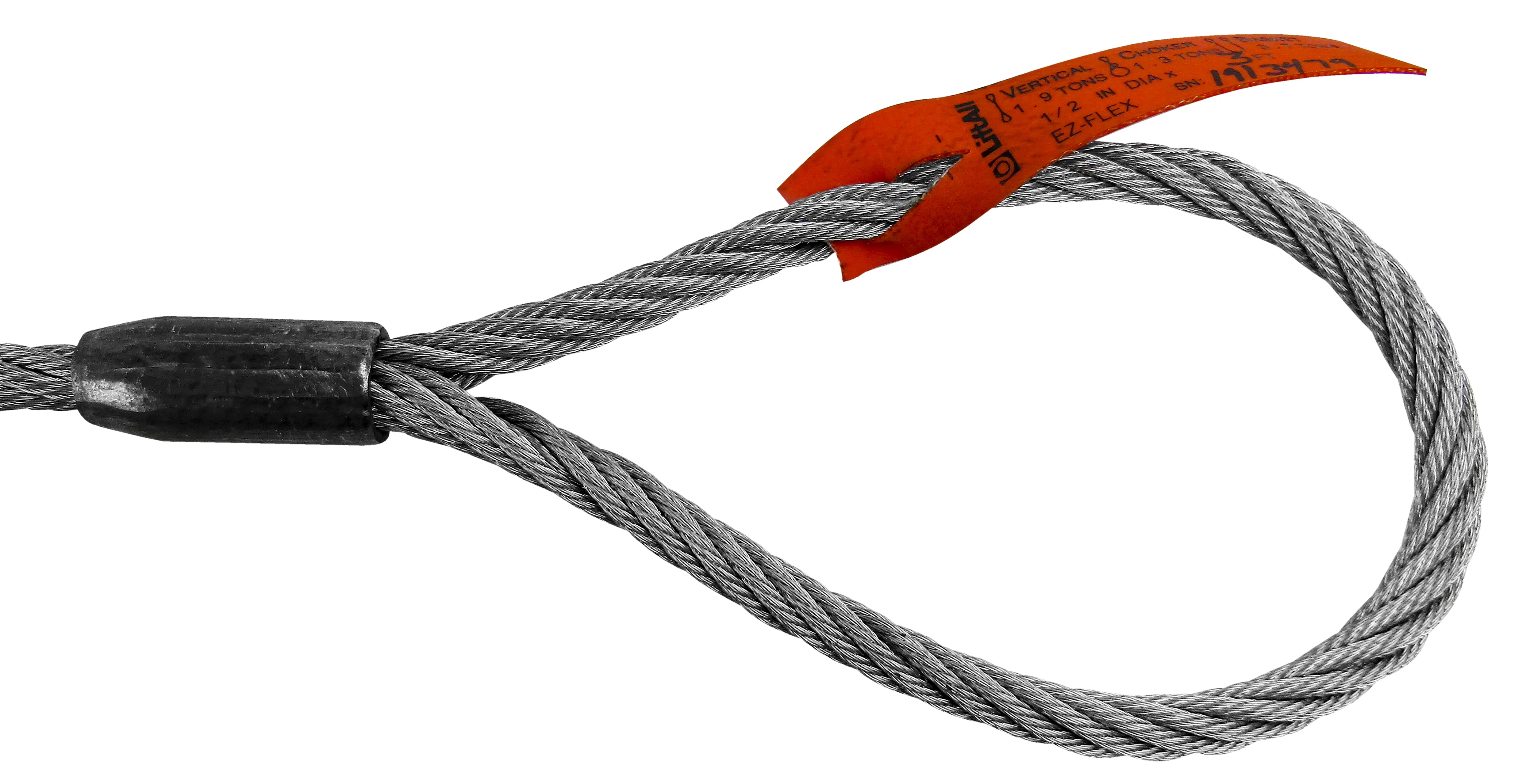 Lift-all 916IEEX16 | 9/16 Inch x 16 Ft. E/E 6X19 Iwrc Import Wire Rope ...