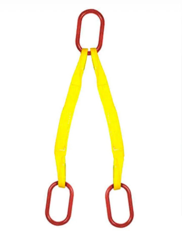 Poly Round Sling, 9 Ft. Lg, Yellow