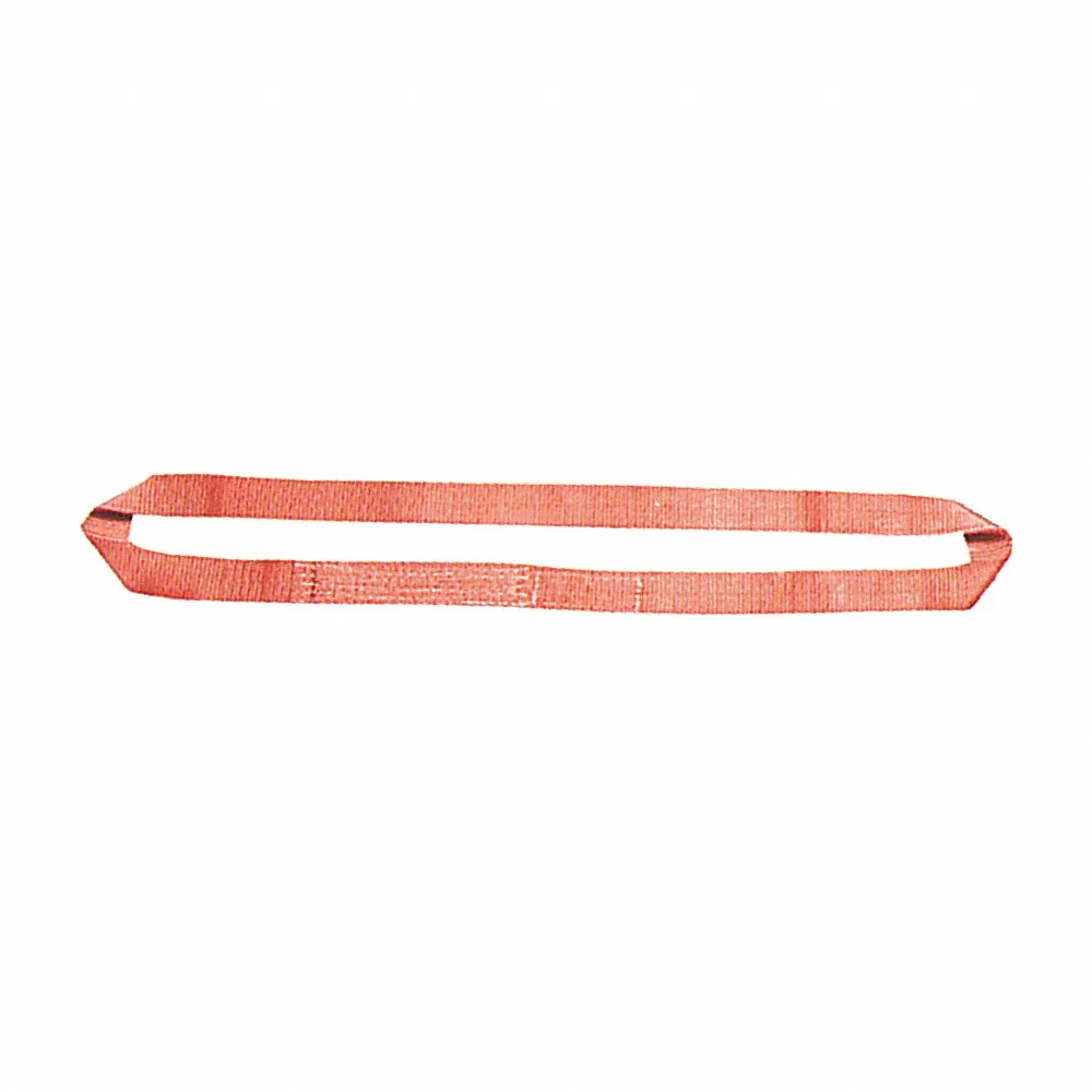LIFT-ALL EN1802NX4 Web Sling, 4 Ft. Length, 2 Inch Width, Nylon, Yellow | CH6PCK 8PNF7