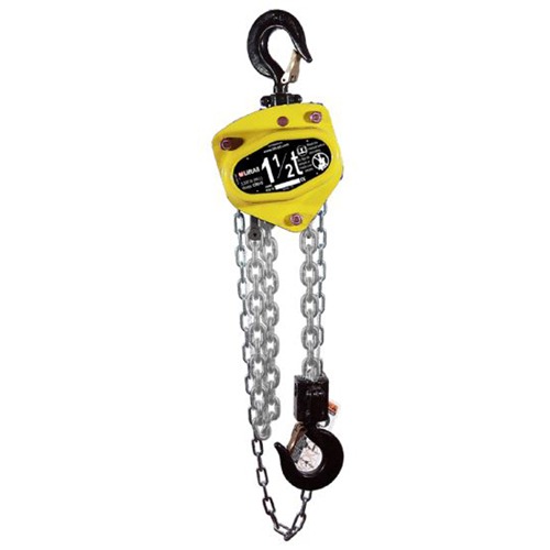 30 Ft. 1-1/2 Ton Manual Chain Hoist