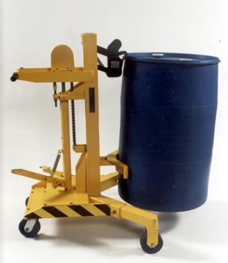 Portable Drum Transporter, For Removing Drums On And Off Pallets