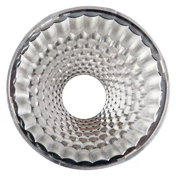 LED Flood Reflector, 3-1/8inH, Slvr, 2000lm