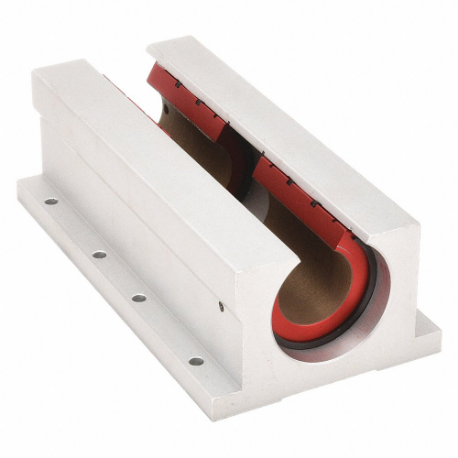 LINEAR PWN08 PBC Mounted Linear Bearing, Tw Inch, Self-Aligning, 1/2 Inch Size ID, FrelonTM Gold, PWN08 | CR9MVU 2CPK5