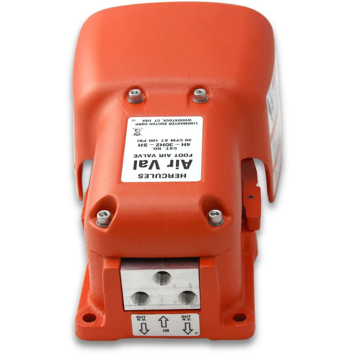 LINEMASTER 4H-30H2-SH Hercules 4-Way Valve Momentary Full Shie | CR9NTZ 325EN4