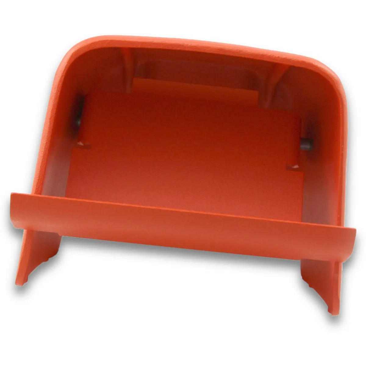 Replacement Shield, Gated, Oversized, Cast Aluminum Alloy, Orange