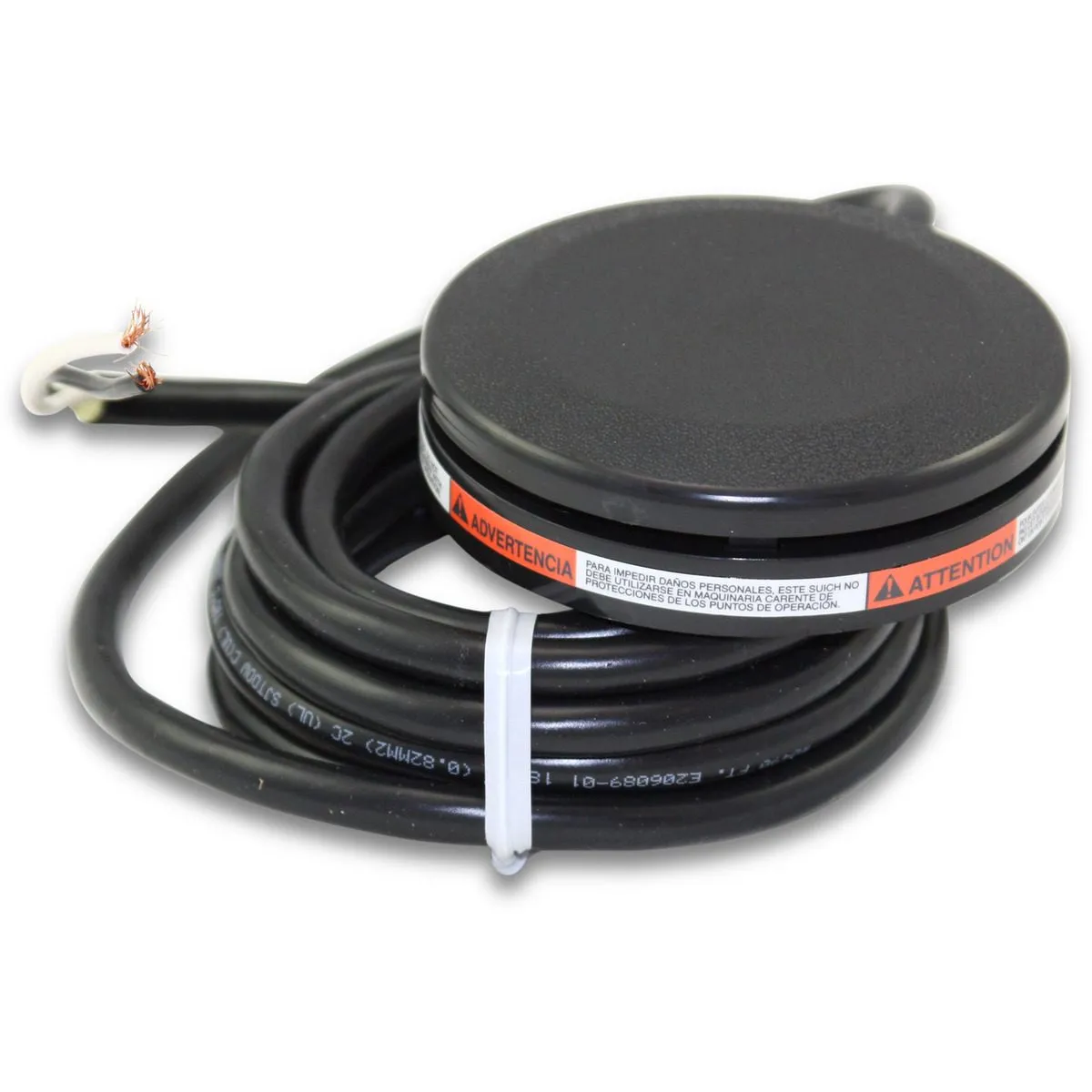 LINEMASTER D41-SNO28 Heavy Duty Foot Switch, SPDT, 125 to 250 VAC, 13/2/4, 20Cast Iron, Orange, Maintained | CR9NTH 35V836