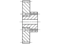 LINN GEAR 16fs112 Spur Gear, 16 Diametral Pitch, 7 Inch Pitch Diameter, .625 Inch Stock Bore | CL4CEW