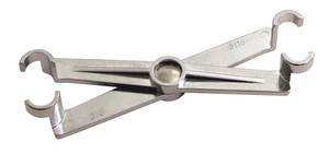 LISLE LS/63720 Scissor Disconnect, Low Profile, 3/8 x 5/16 Inch Size | CD8GPZ