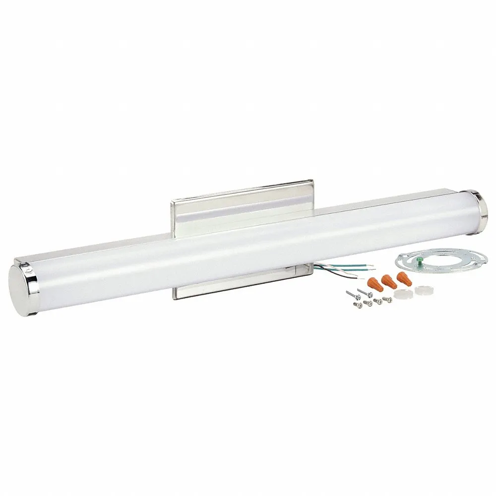 LED Vanity Light, Chrome, 1,690 lm, 1,800 lm, 1,850 lm, 120 to 277V AC
