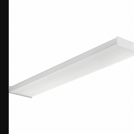 LITHONIA LIGHTING SBL4 LP835 LED Wraparound Fixture, 32 W Max. Fixture Watt, 3500K, 3, 933 lm, 2 Lamp T8 | CR9PXG 444A32