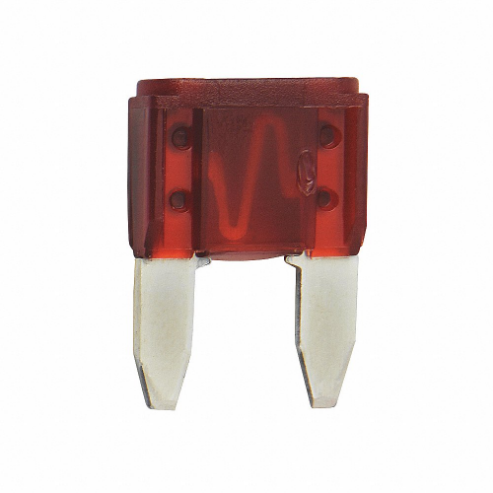 LITTELFUSE MIN7.5 Automotive Fuse, 7-1/2A, 32V DC, Brown, Pack of 5 | CY3FGU