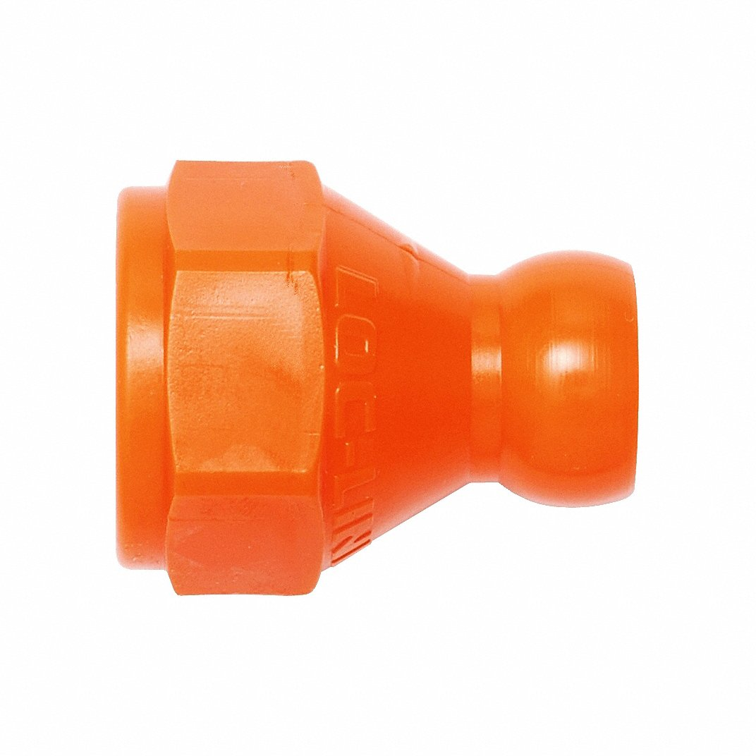 LOC-LINE 41412 Flex Hose Flare Nut Adapter 3/8 Inch Pack Of 4 | AF2UVW 6Y661