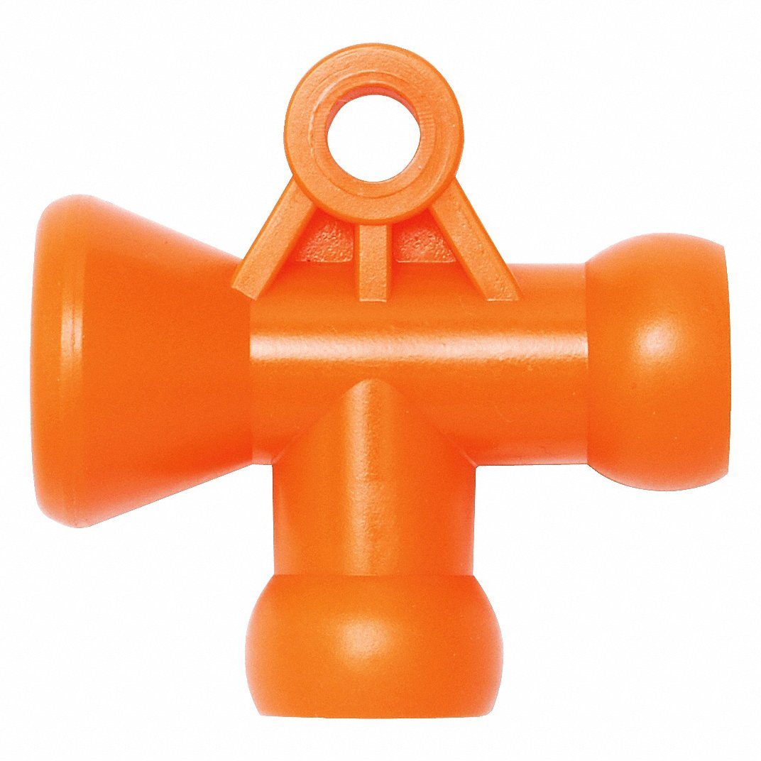 LOC-LINE 41416 T Fitting 1/4 Inch - Pack Of 2 | AF2UVZ 6Y664