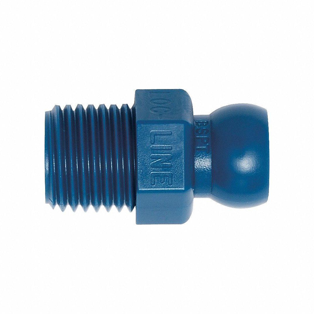 LOC-LINE 41418 Bspt Connector 1/4 Inch - Pack Of 4 | AF2UWB 6Y666