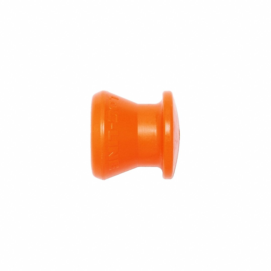 LOC-LINE 41480 End Caps 1/4-- Pack Of 4 | AF2UWK 6Y676